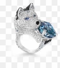 Tis The Season For Cocktail Rings - Boucheron Diamond Ring Cat Emoji,Faberge Emotion Bangle