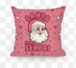 Kawaii Pillows Pillows - Santa Claus Emoji,Christmas Emoji Pillow