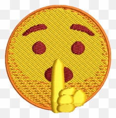 Matriz Para Bordado De Emoji De Callar,Emojis Colgantes De Esponja