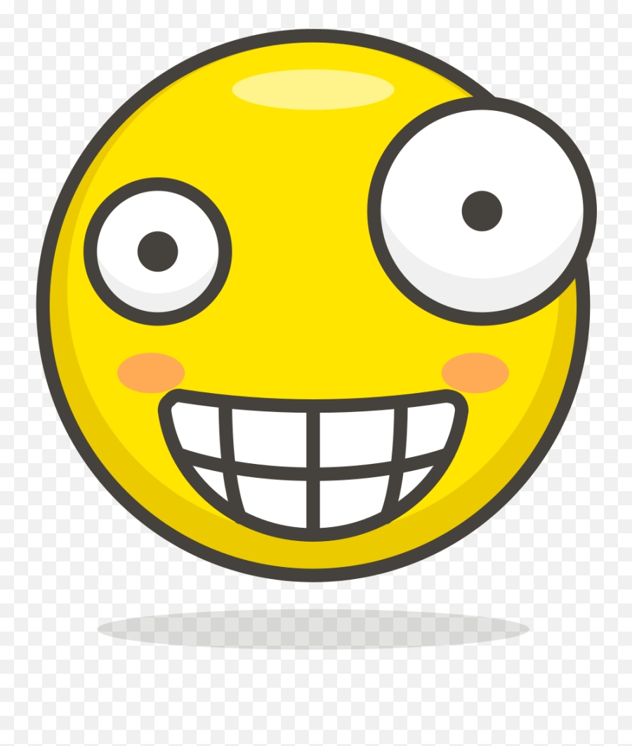 File066 - Crazyfacesvg Wikipedia Png Crazy Face Emoji,Imagens De Emoticons