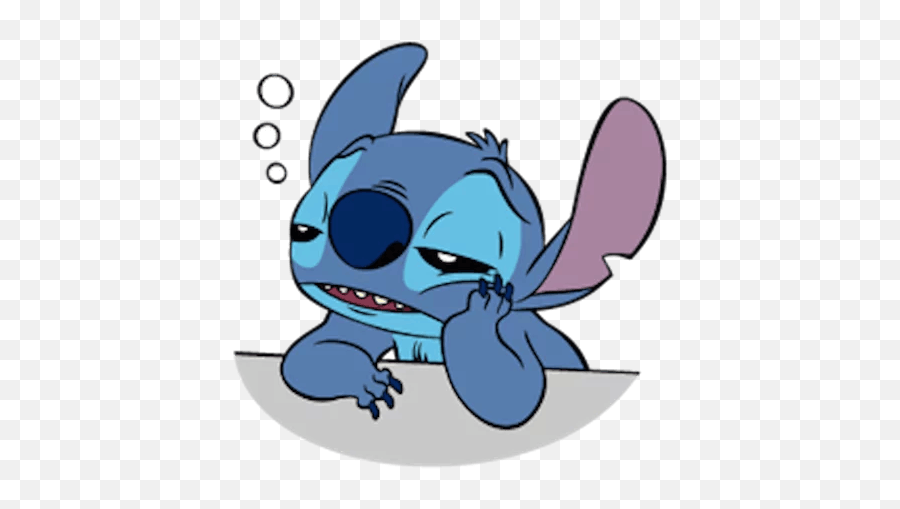 Download Stitch Wall Lilo Face Decal - Stitch Stickers Emoji,Angry Stitch Emoticon