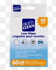 Nice U2018n Clean Pre - Moistened Cleaning Lens Wipes 60ct Nice And Clean Lens Wipes Emoji,Bryce Harper 100 Emojis