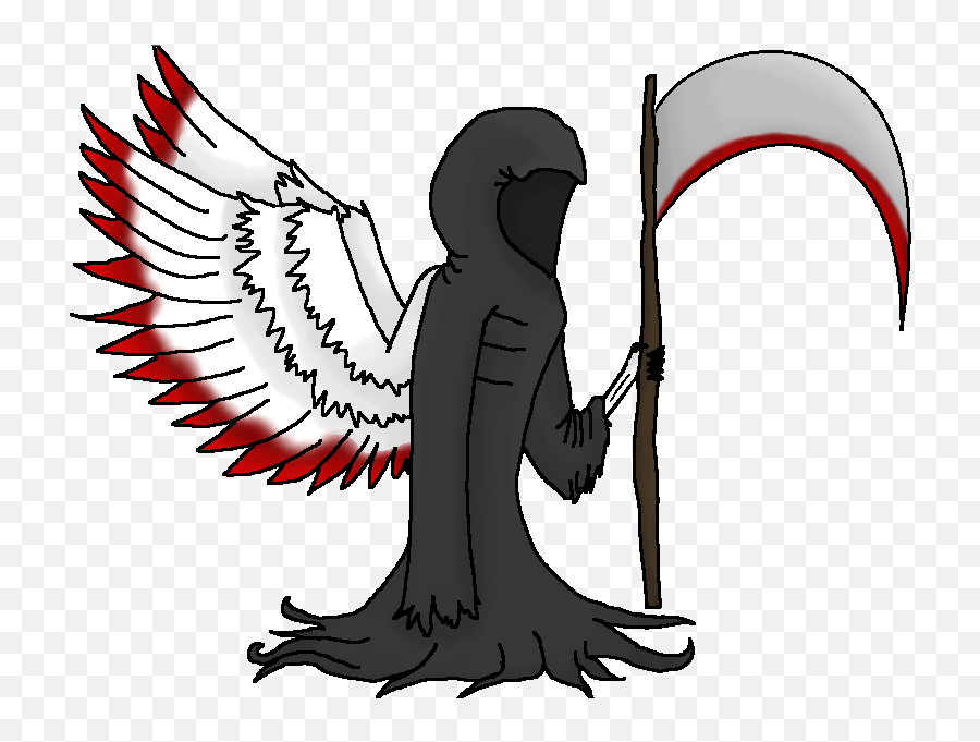 Fallen Angel Death Destroying Angel - Angel Of Death Draw Emoji,Unison League Limin Emoticons