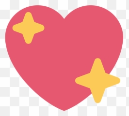 11083 - Android Sparkle Heart Emoji,Sparkle Emoji