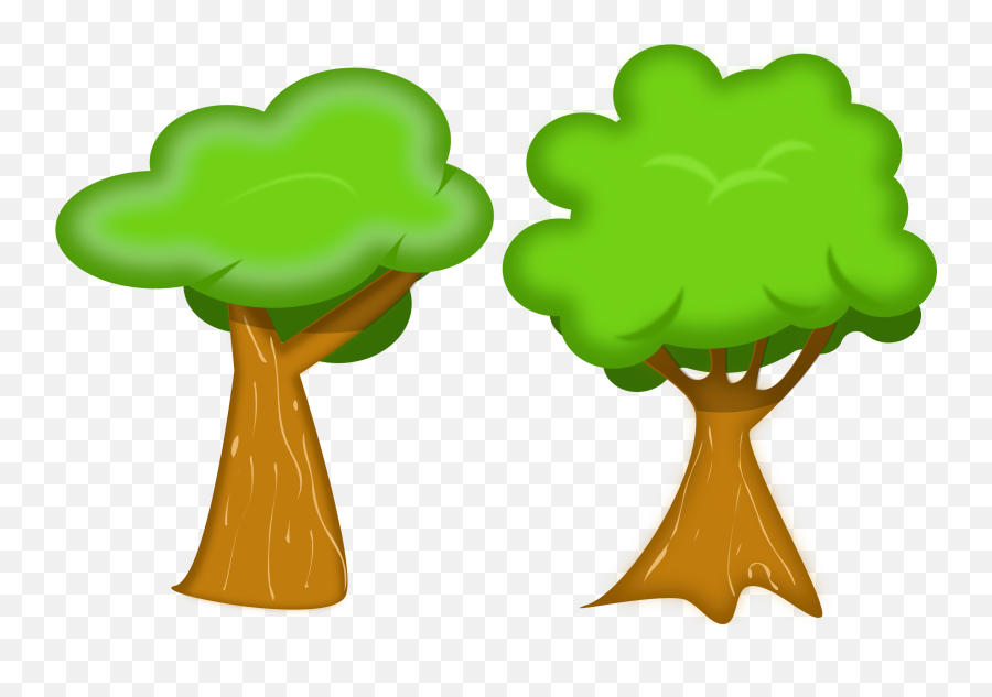Hogwarts Harry Potter Fandom Silhouette - 2 Tree Clipart Emoji,Number 2 Two Trees Emoji