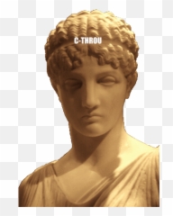 Via Giphy Statue Giphy Greek Women - Ancient Greek Fillet Emoji,Greek Sculptural Style Lots Of Emotion