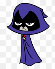 Teen Titans Go Raven Png Clipart Emoji,Teen Titans Emoticons