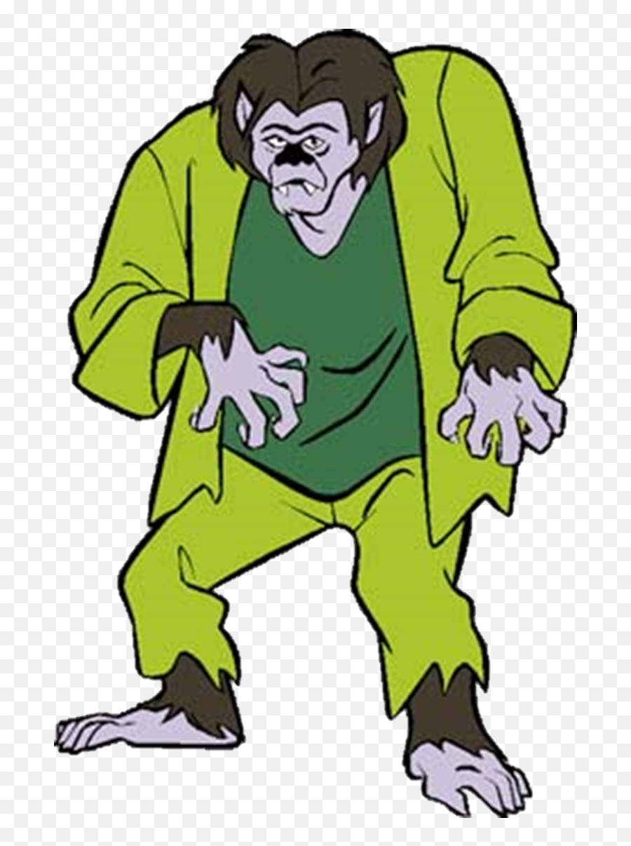 Download Wolfmans Ghost Png Scooby Doo Wolfman Costume - Cartoon Scooby Doo Monsters Emoji,Emoji Halloween Costume Target