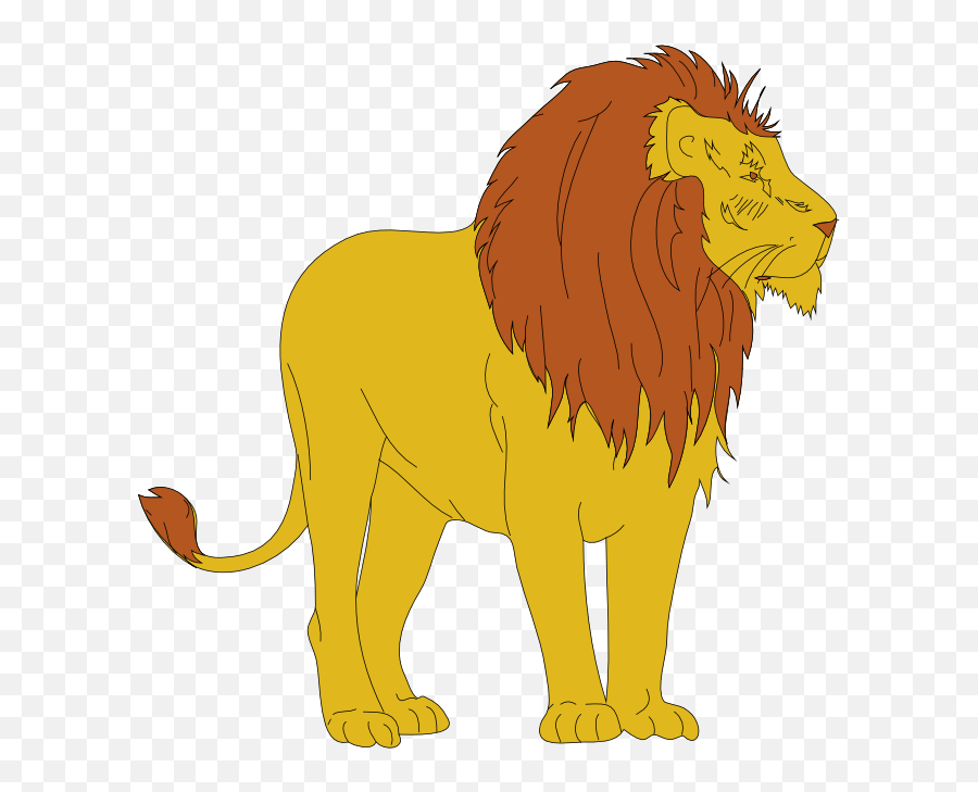 Lions Clipart Loin Lions Loin Transparent Free For Download - Animated Lion Emoji,Lion Emoji Png