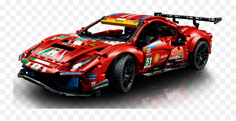 Ferrari 488 Gte U201caf Corse 51u201d 42125 Technic Buy Online Emoji,Emotions Wheel Low Control