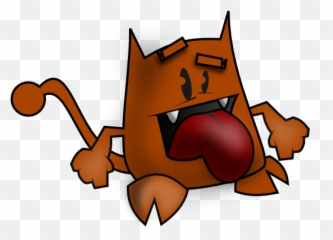 Free Demon Dog Clipart - Clip Art Image 3 Of 3 Emoji,Emoticon Foca