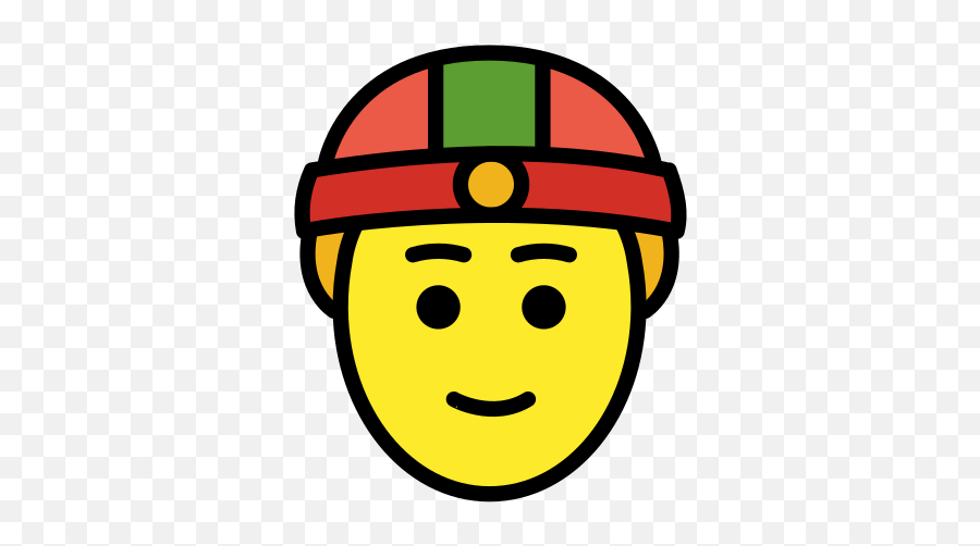 Person With Skullcap Emoji,Yellow Discord Emoji Guy