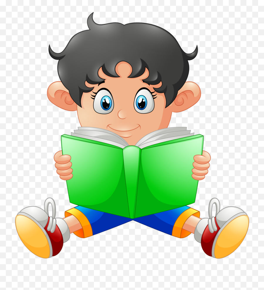 Sitting Boy Reading Book Png Transparent Image Png Mart Emoji,Little Boy Emoji