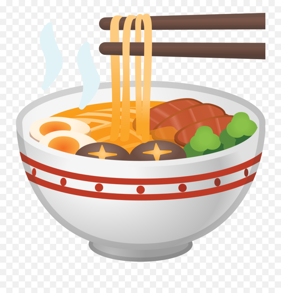 Steaming Bowl Emoji Meaning With - Ramen Emoji,Food Emoji