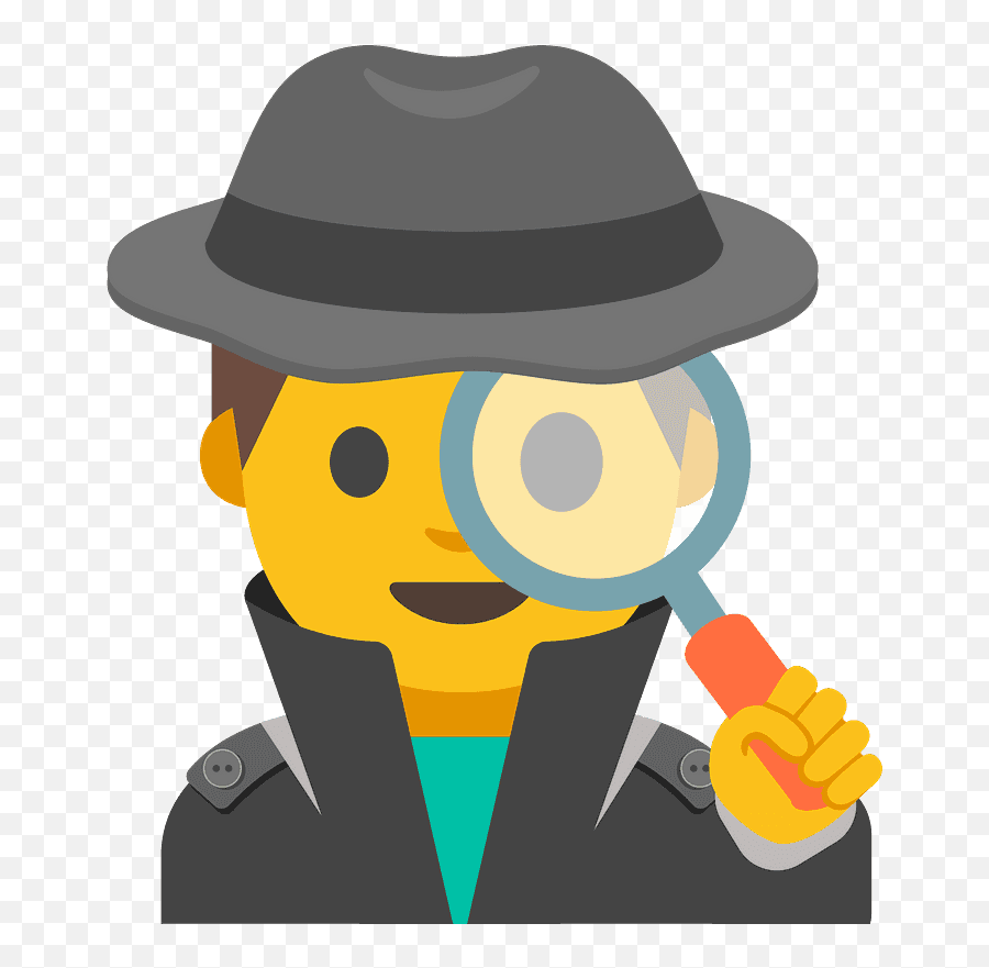 Detective Emoji - Emoji Detetive,Inspector Emoji