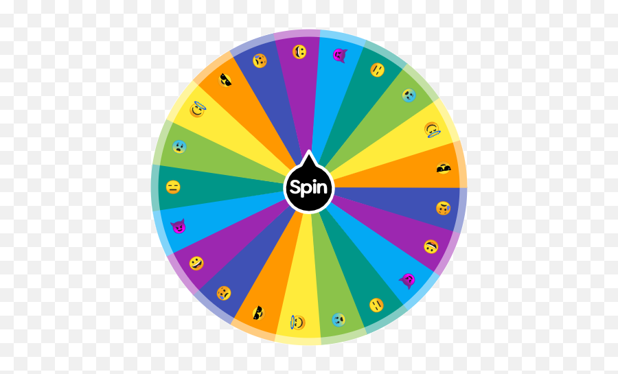 Emoji Wheel Spin The Wheel App - Creepy Pastas All Names,Emogi Or Emoji