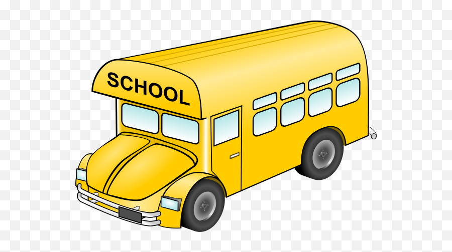 Old School Bus Clipart - School Bus Emoji,Short Bus Emoji
