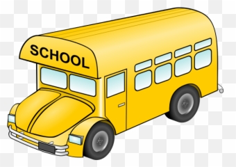 Old School Bus Clipart - School Bus Emoji,Short Bus Emoji