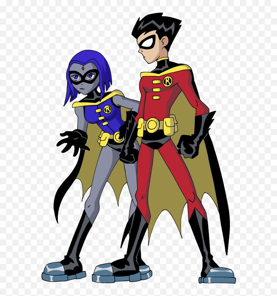 Raven And Robin Fan Art - Transparent Robin Png Teen Totans Emoji,Raven Teen Titans Emotions