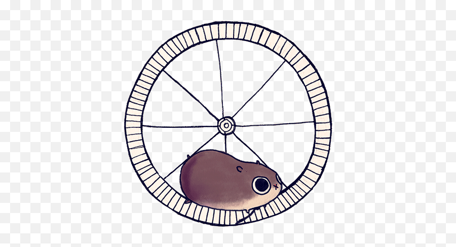 Top Hamster Wheel Stickers For Android - Cartoon Hamster Wheel Gif Emoji,Hamster Emoji
