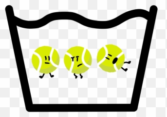 Tennis Ball Clipart Bfb - Language Emoji,Emoji Tennis Ball And Shoes
