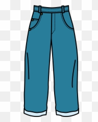 Pair Of Jeans - Transparent Blue Jeans Clipart Emoji,Emoji Pants For Girl