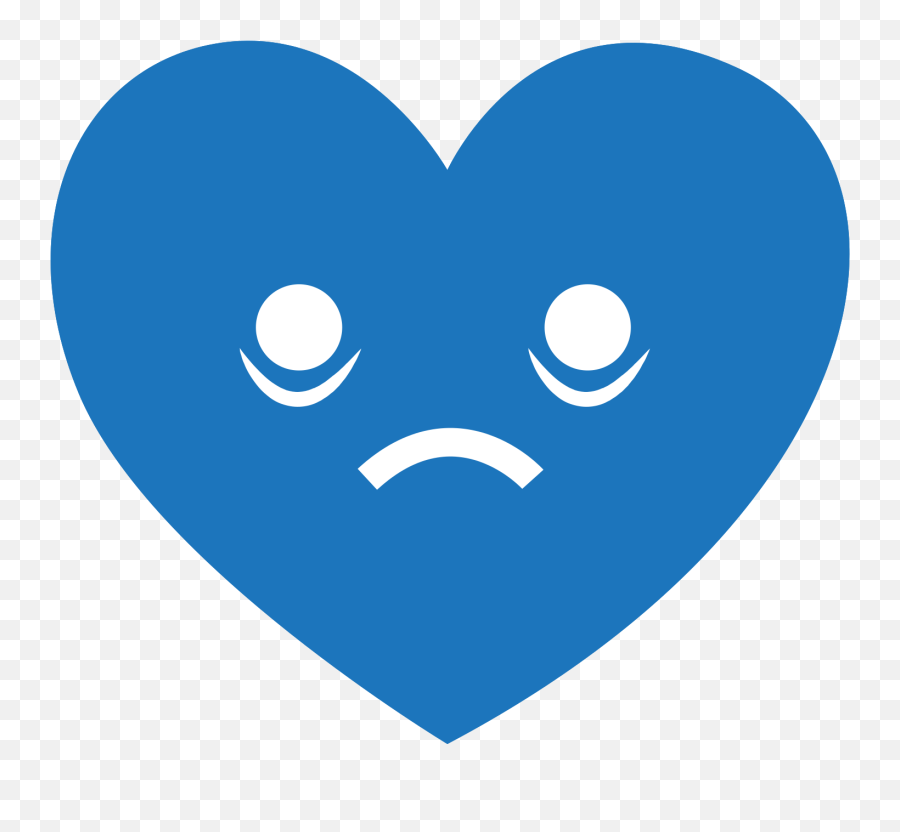Free Heart Emoji Blue Png With - Corazon Azul Png,Blue Heart Emoji