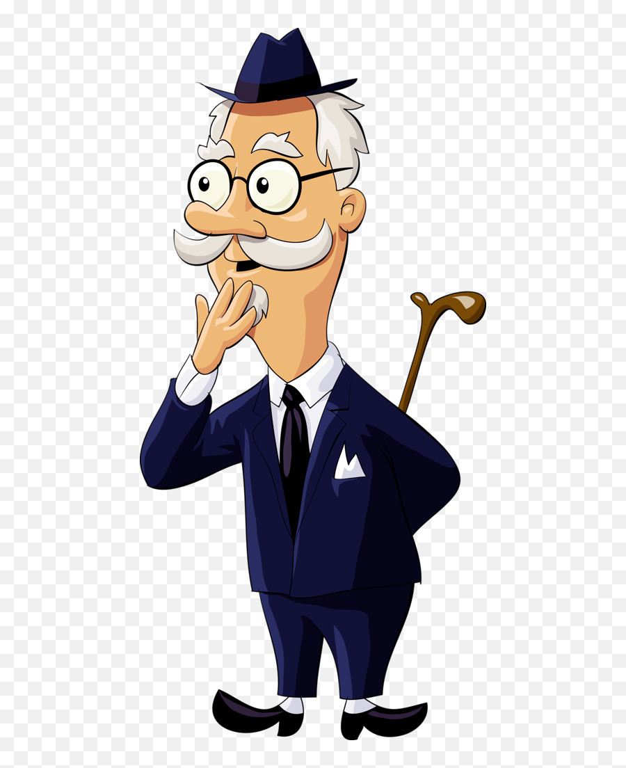 Men Clipart Crutch Men Crutch Transparent Free For Download - Old Man Cartoon Character Png Emoji,Emoji On Crutches