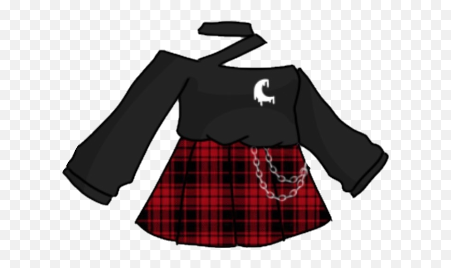 Gachalife - Blusa Gacha Life Emoji,Kilt Emoji