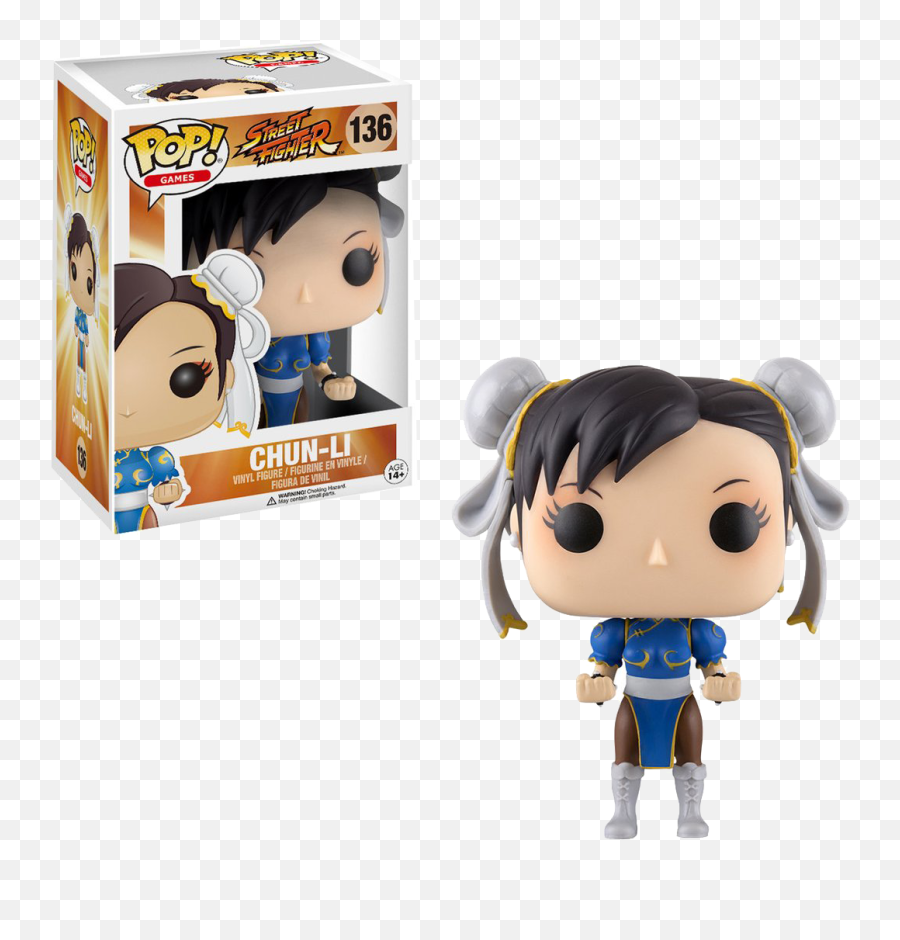 Street Fighter Figure Chun - Li Pop Vinyl Funko Pop Street Fighter Emoji,Vinyl Toy + Change Emotions