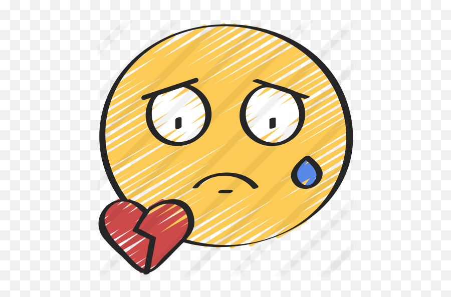 Broken Heart - Free Smileys Icons Emoticon Corazon Roto Png Emoji,Heartbreak Emoji