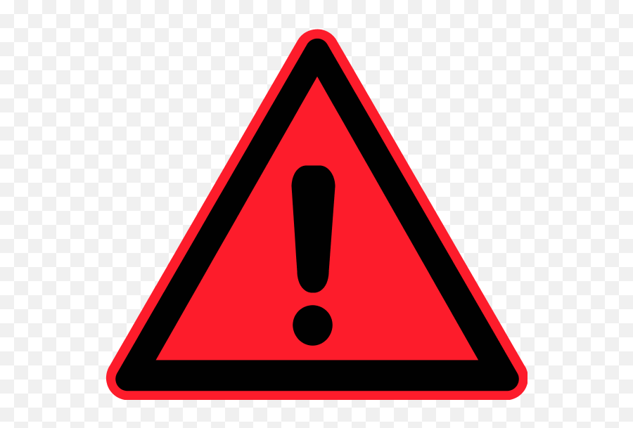 Clipart Warning Triangle - Transparent Animated Gif Alert Gif Emoji,Exclamation Point Triangle Emoticon