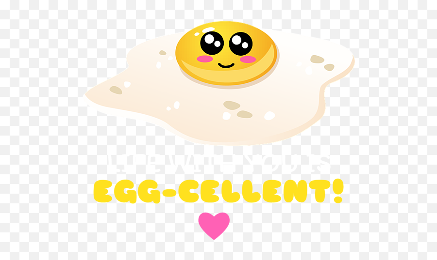 Egg Yellent Cute Egg Pun - Happy Emoji,Goodjoke Emoticon
