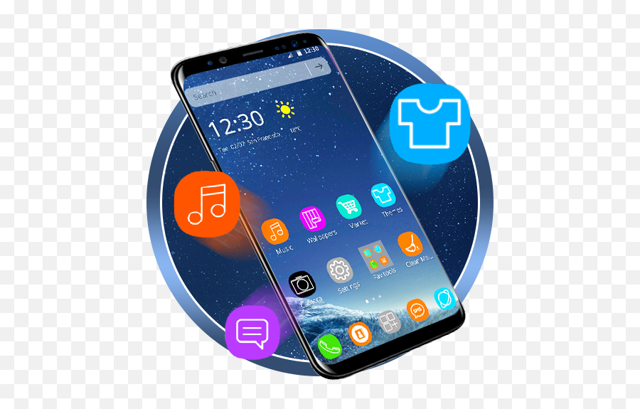 Galaxy S8 3d Launcher Theme Live Hd Wallpapers 10 Apk For - Camera Phone Emoji,How To Get 3d Emojis S8