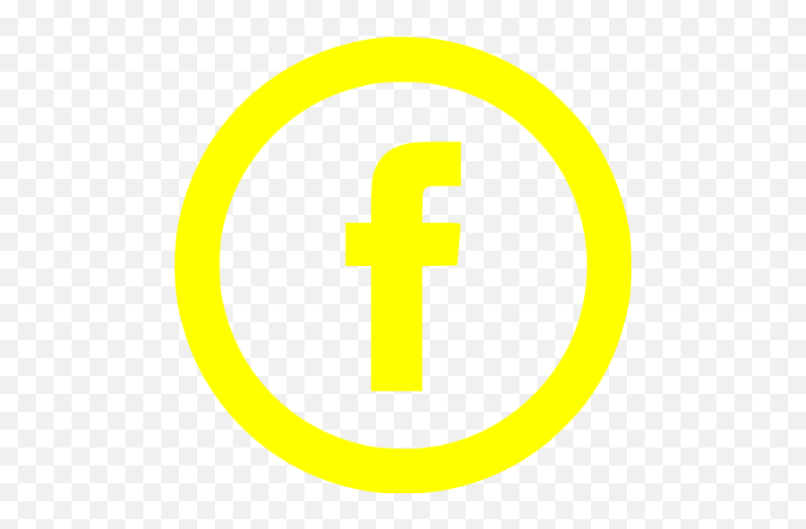 Yellow Facebook 5 Icon - Free Yellow Social Icons Facebook Button Emoji,Music Emoticon For Fb