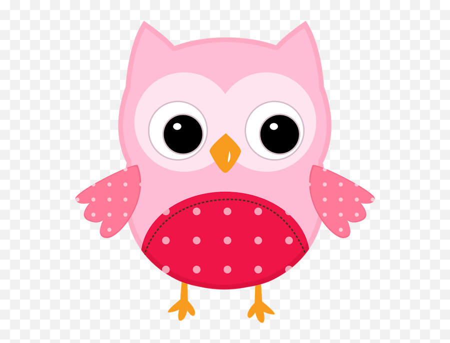 Bellos Búhos Enamorados - Pink Owl Cartoon Png Emoji,Emoticon Buho