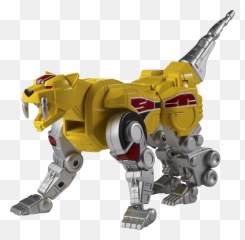 Sabertooth Tiger Dinozord Toy - Morphinu0027 Legacy Power Rangers Yellow Robot Emoji,Facebook Sabertooth Tiger Emojis