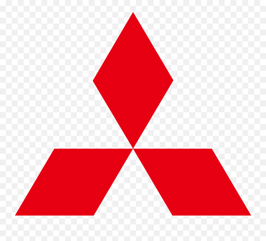 Filemitsubishi Logosvg - Wikimedia Commons Mitsubishi Logo Emoji,Japanese Emoticon Triangle