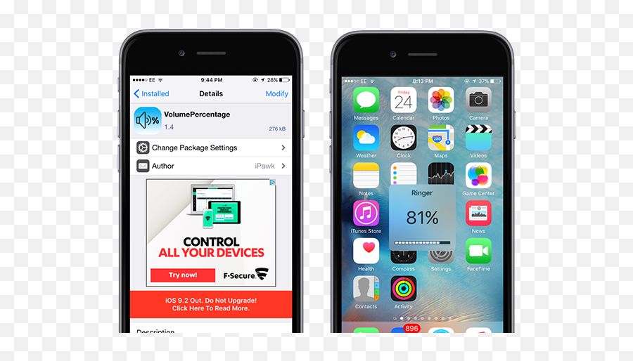 Volumepercentage Cydia Tweak Review - Much Is Iphone 6x In Nigeria Emoji,Ios 9.1 Emojis Cydia Tweak 9.0.2