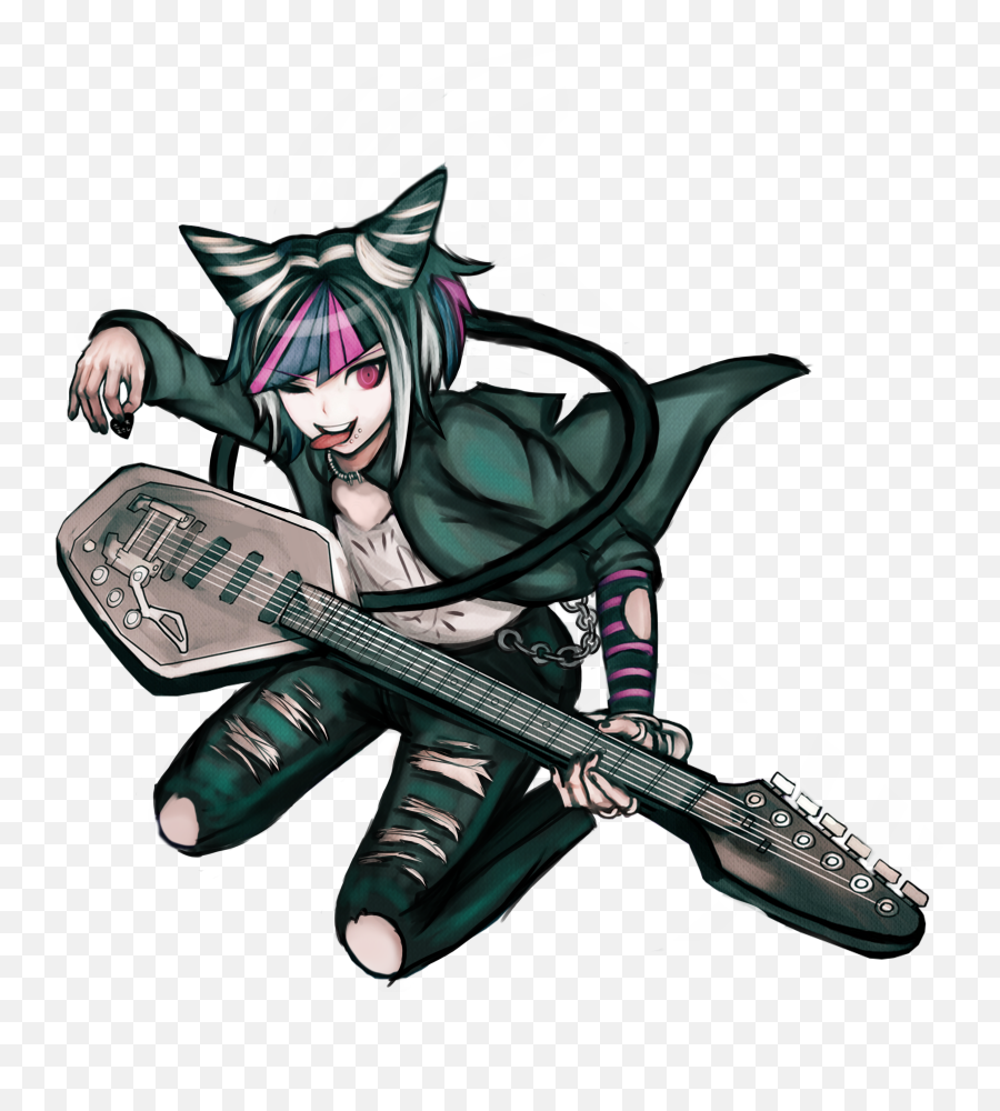 Ibuki Mioda Official Art - Ibuki Guitar Emoji,Emil Nier Emoticons