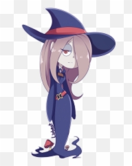 Little Witch Academia Sucy Manbavaran - Fictional Character Emoji,Little Witch Academia Lotte Emojis
