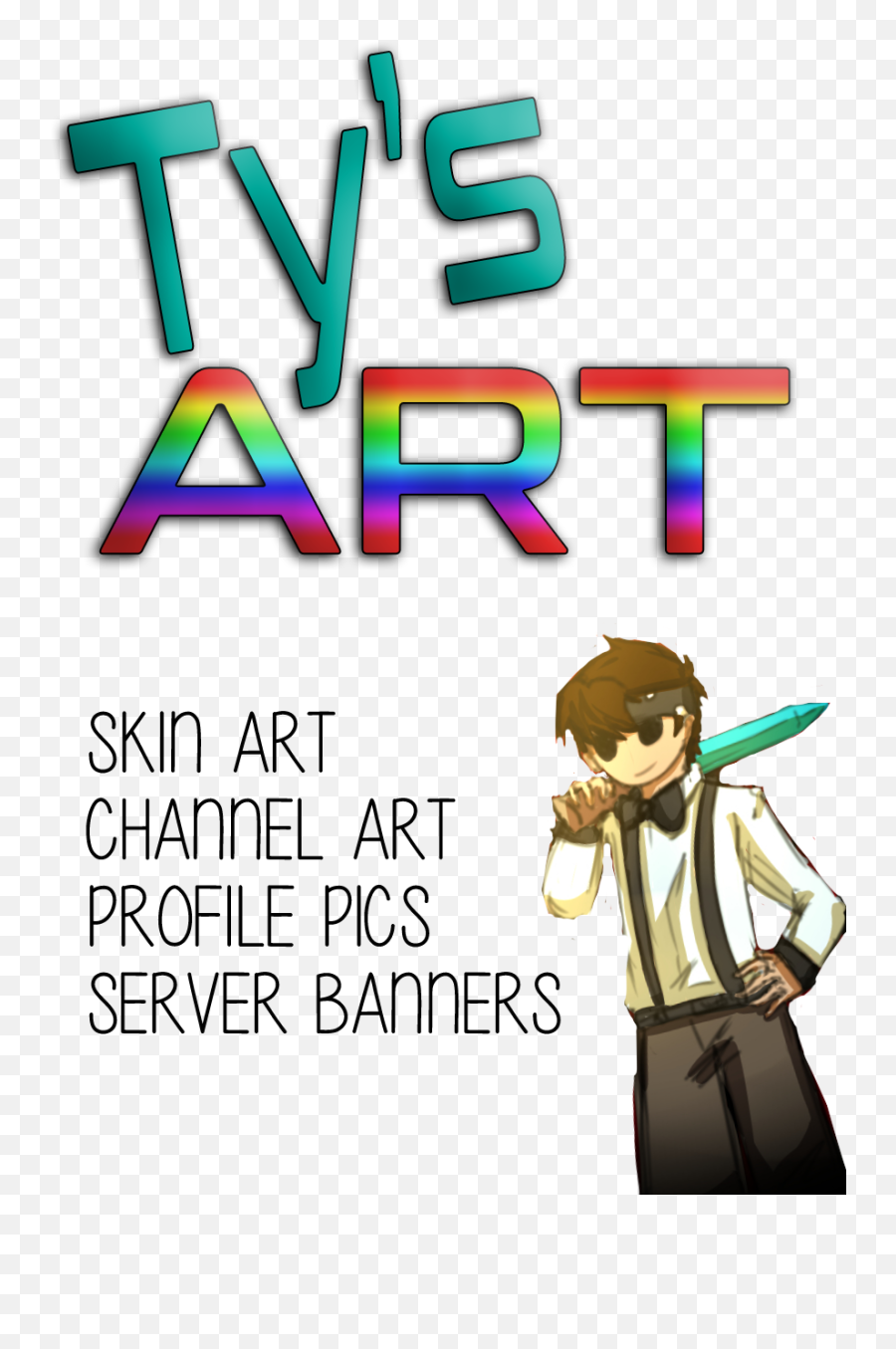 Tyu0027s Art Skin Sketches Yt Channel Art Profile Pics - Language Emoji,Hidden Emotions Minecraft Skin