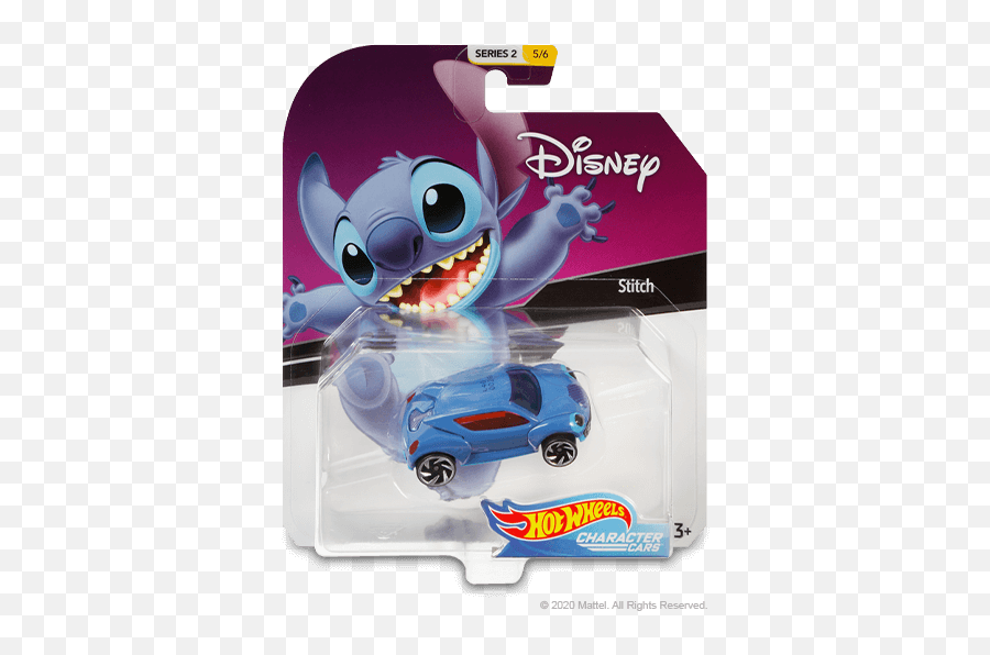 Hw Disney And Pixar Character Cars From Screens To Tracks - Hot Wheels Stitch Emoji,Disney Villain Emojis