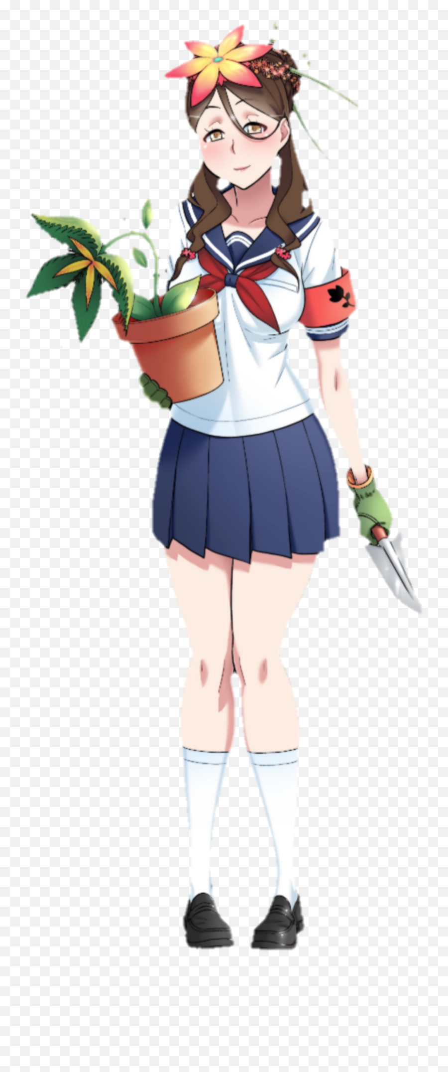 Yandere Simulator Sticker - Yandere Simulator La Jardinera Emoji,Yandere Emoji