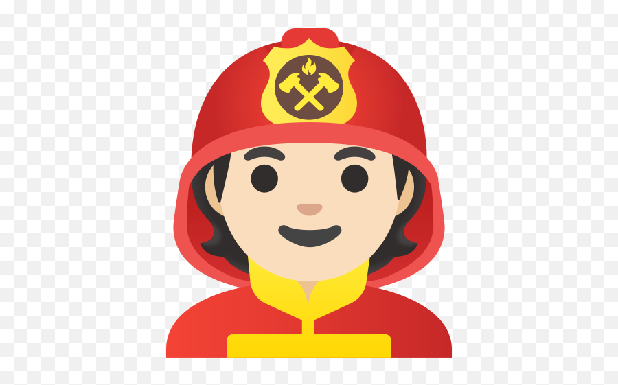 U200d Firefighter Light Skin Tone Emoji,01f3fb Emoticon