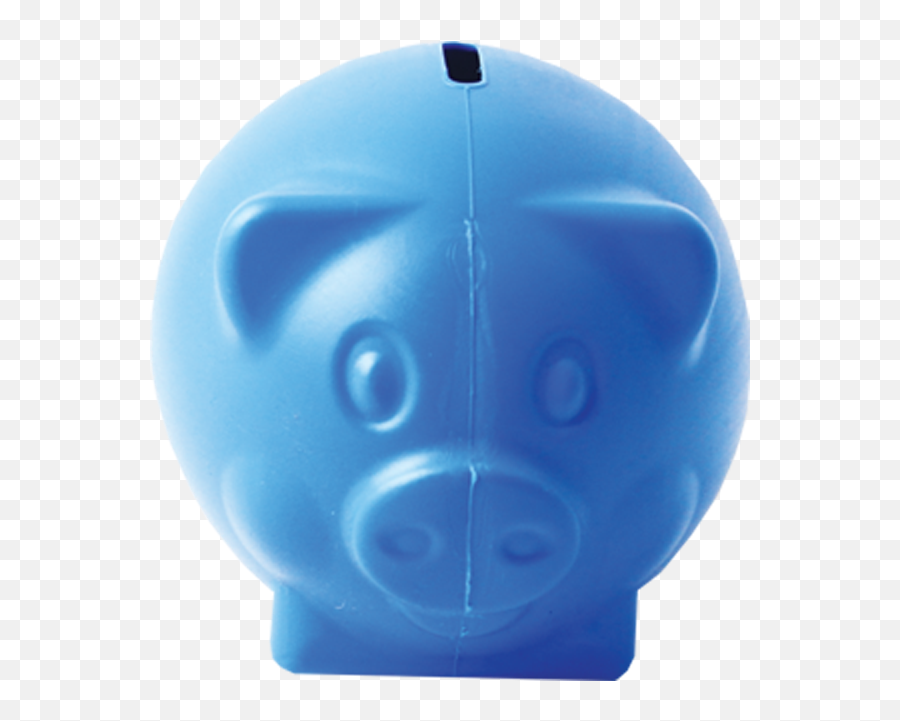 Large Xl - Money Boxpigblue 19 Cm Tallstable Money Box Faux Emoji,Funniest Emoticons Doh