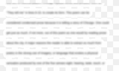 Poem Chicago - Horizontal Emoji,Emotion Poem Examples