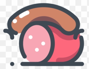 Fetta Di Cibo Carne Bistecca Grill - Steak Meat Cartoon Transparent Emoji,Barbecue Emoji