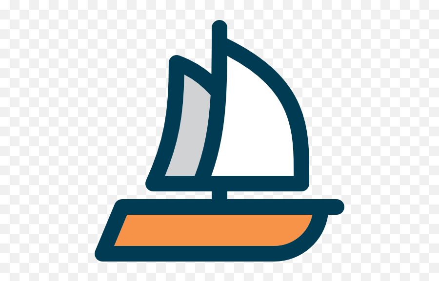 Sailing Boat - Free Transport Icons Emoji,Boat Emoji