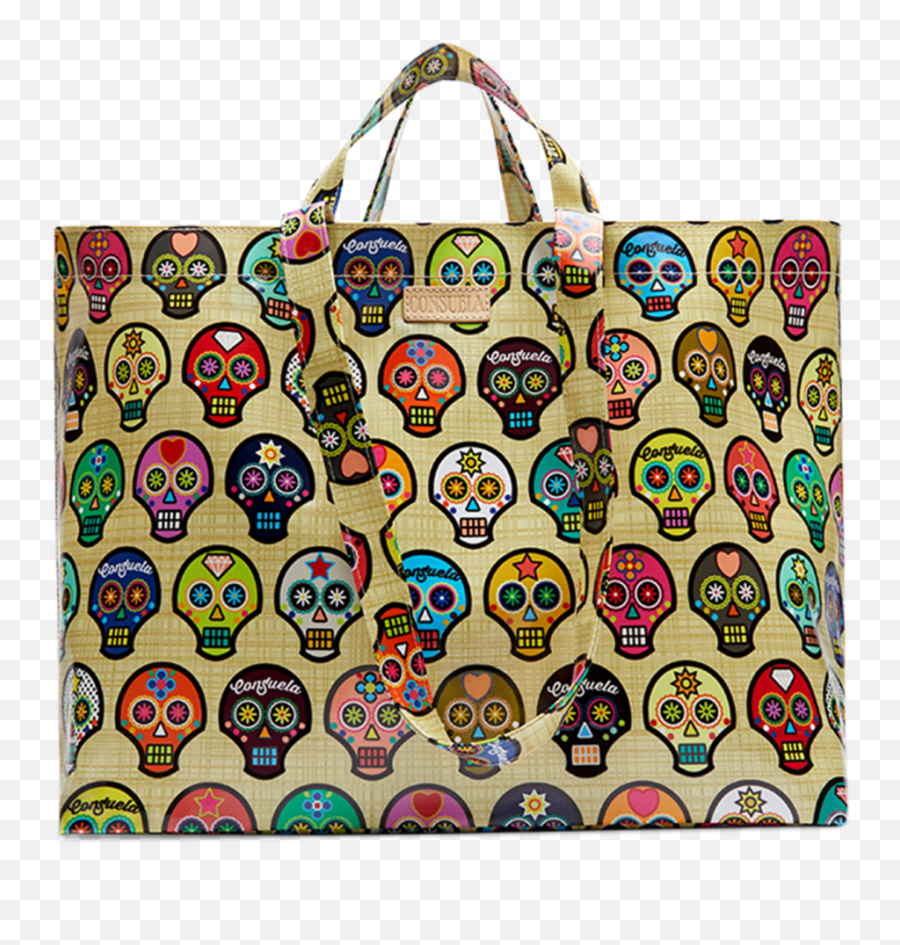 Sugar Skulls Jumbo Bag Consuela Emoji,Shoping Emoji